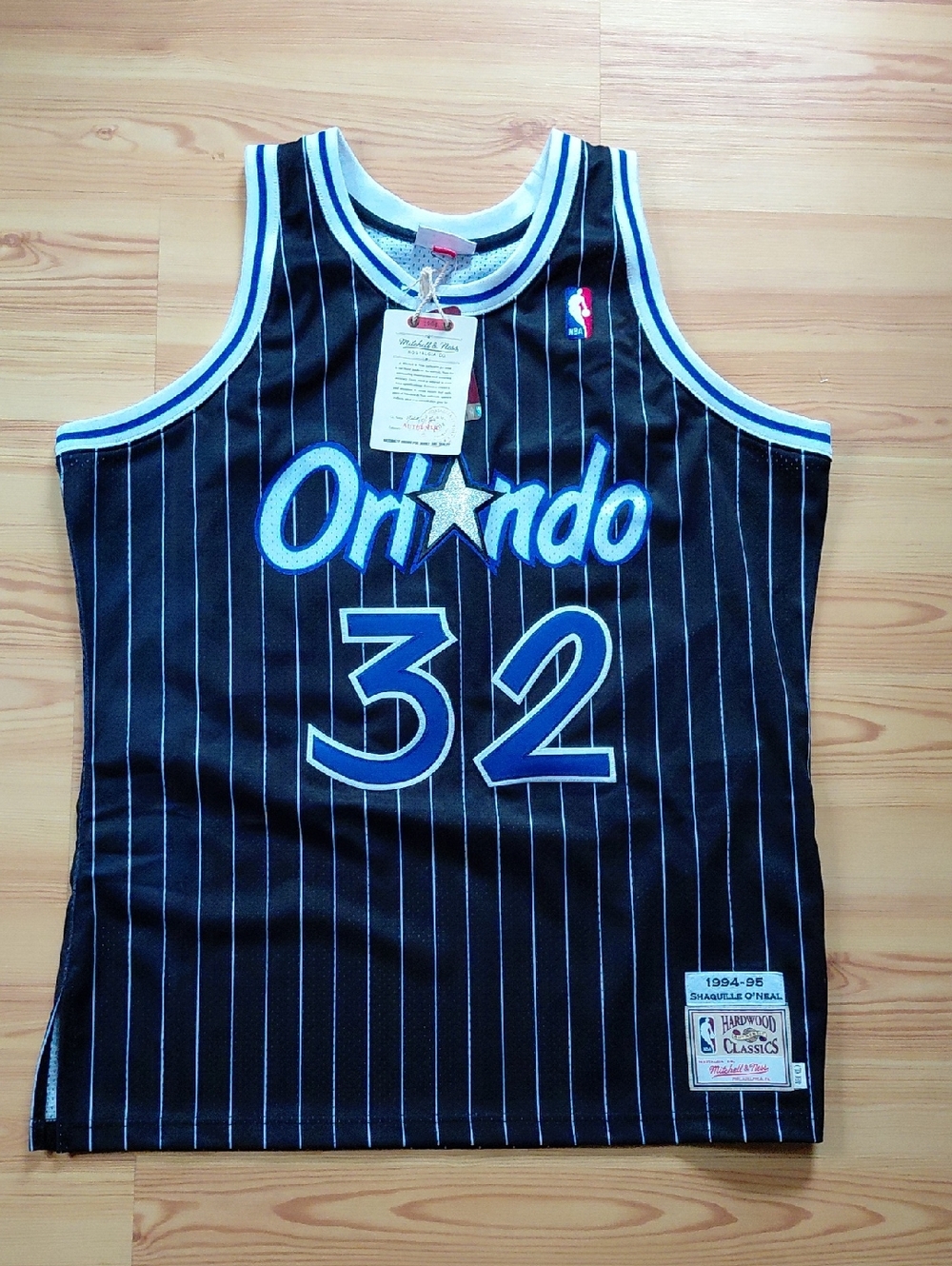 Shaq Mitchell & Ness Triple Stitch Hardwood Classics Jersey